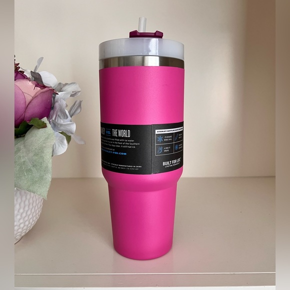 🎉LAST PIECE🎉NWT Stanley 30oz Stainless Steel Adventure Quencher Azalea - Picture 5 of 12